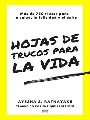 cover image of Hojas De Trucos Para La Vida